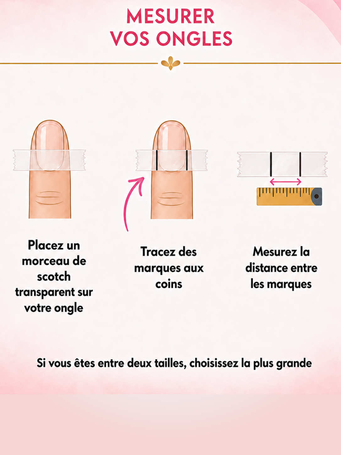 Press on nails Basilic Chic faits main réutilisables