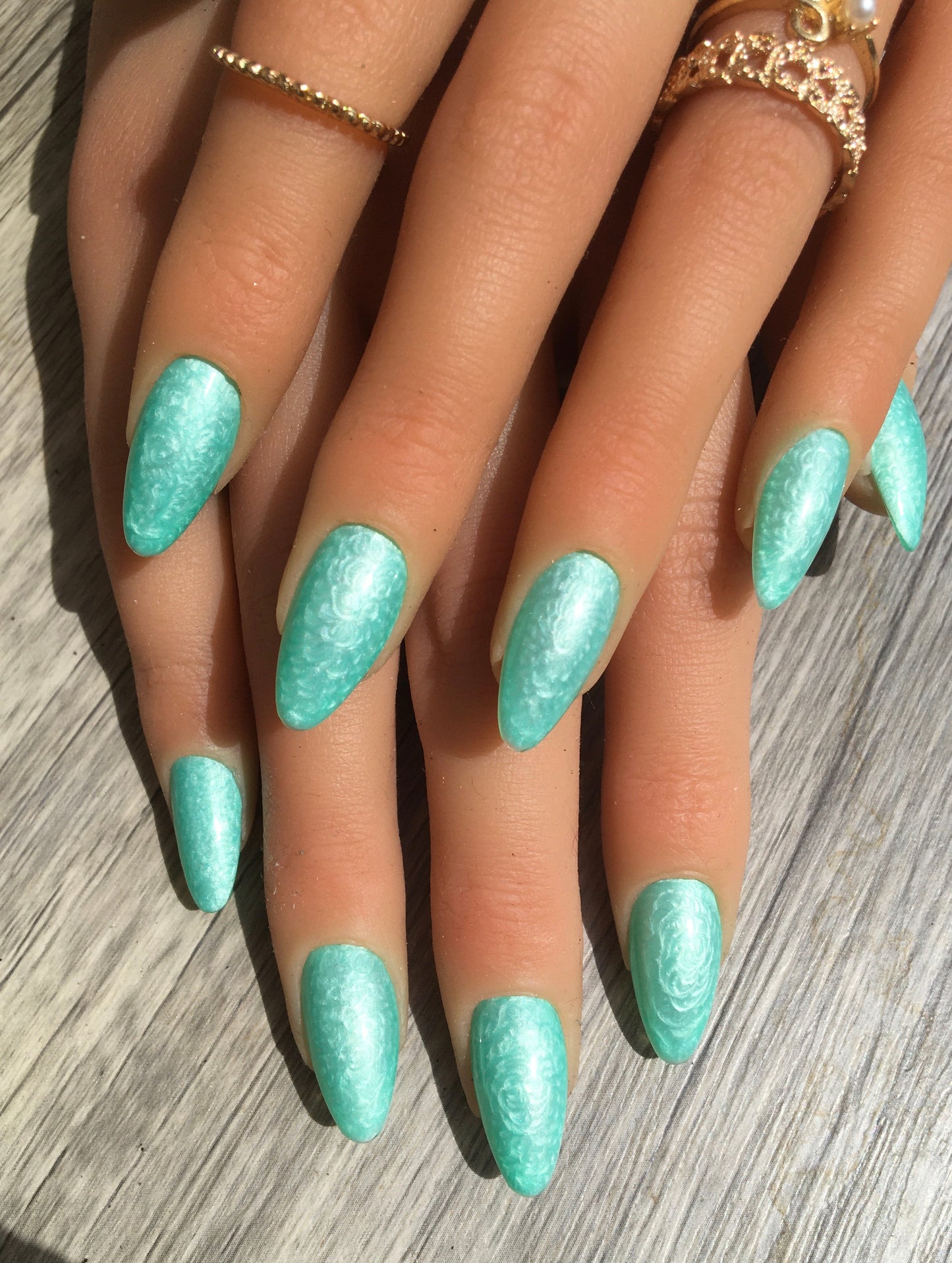 Press on nails Zeus faits main réutilisables